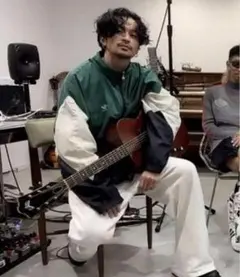 常田大希着用 XL adidas ナイロンジャケット 90s 古着