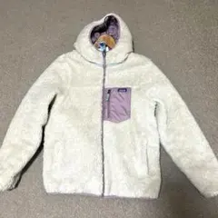 美品✳︎パタゴニア リバーシブル フーディ ボア ブルゾン