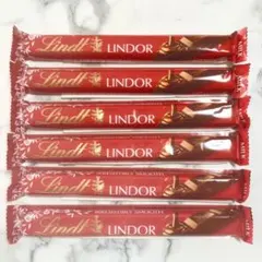 リンツLindt LINDOR ミルクスティック 6本セットのサムネイル