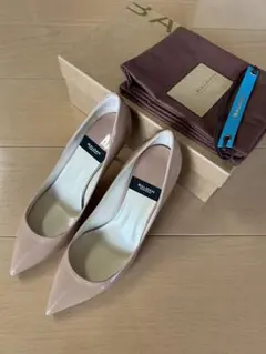 【未使用】バルダン (ブレンテッラ)メタルヒールパンプス 37.5のサムネイル