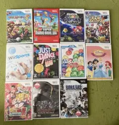 Wiiソフトセット 11本まとめ売り