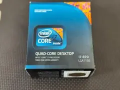 Intel Core i7-870 CPU ＋ 純正CPUクーラー（未使用）