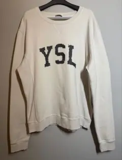 【良品】サンローランパリ YSLロゴプリントスウェットのサムネイル