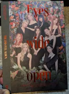 Eyes wide open TWICE アルバム サナCD　ステッカー付き