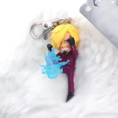 ONE PIECE ワンピースサンジ キーホルダー フィギュア 新品未使用