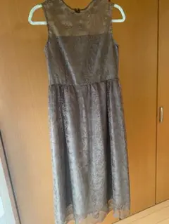 【新品未使用・お値下げしました】お呼ばれワンピース　ドレス　二次会　結婚式参列