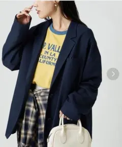 FREAK'S STOREストレッチオーバーサイズシングルジャケット