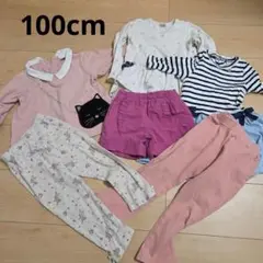 プティマインニットプランナーワンピースズボン100cm 女の子まとめ