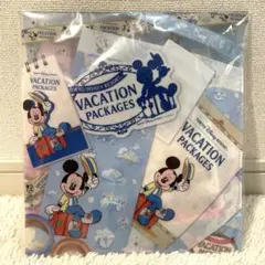未開封　東京ディズニーリゾート　バケーションパッケージ　メモ　チケットホルダー等