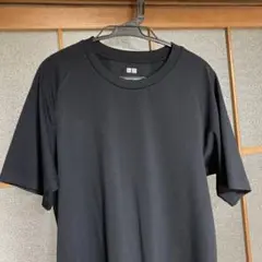 UNIQLO ドライEXクルーネックTシャツ S ブラック