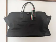 Orobianco ブラックボストンバッグ 大容量のサムネイル