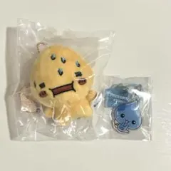 しずくちゃん　アクリルめじるしチャーム　ふわふわぬいぐるみ　アセオ君　ガチャ