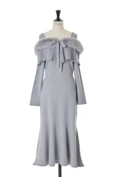 新品♡herlipto Ritz Faux Fur Mermaid Dress Her lip to Ritz Faux Fur Mermaid Dress｜Yahoo!フリマ（旧PayPayフリマ）
