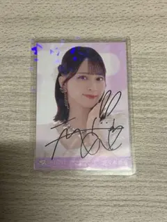 イコラブ 佐々木舞香　直筆 生写真 ヨリ