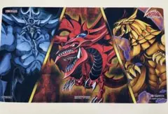 【中古】遊戯王 公式 プレイマット 海外声優サイン入り チャリティー限定配布 遊戯王 公式 プレイマット 未開封 海外声優サイン入り
