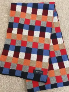 PROFUOMO チェック柄マフラー　メンズマフラー カラフル