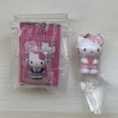ハローキティ　ミニチュアパッケージチャーム　ワントーンマスコット〜桜〜