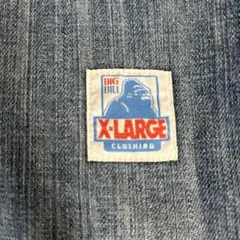 XLARGE × BIGBILL コラボ デニム ジーンズ ワイドパンツ