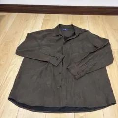 レガッタクラブREGATTA CLUB 襟付きシャツブラウン