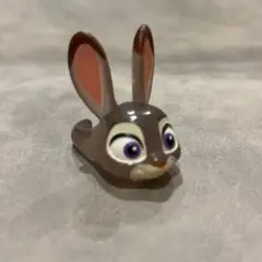 ディズニー　ガチャガチャ　ファッションリング　ズートピア　ジュディ　クリア