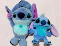 平成レトロ　スティッチ　初期　ぬいぐるみ　ポーチ　マスコット