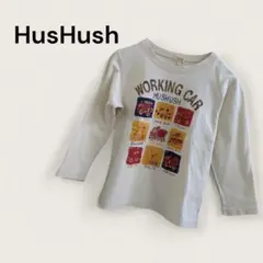 HusHush 長袖Tシャツ アメカジ キッズ オールシーズン