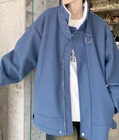 neos ビッグシルエット バルーンスリーブ コートジャケット