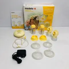 3月購入 メデラ スイング・マキシ ハンズフリー 電動搾乳機 medals 