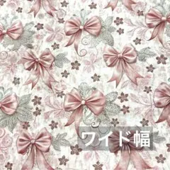 輸入生地 レースリボン ワイド幅