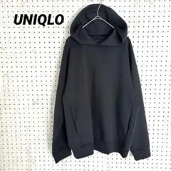 ユニクロ DRY ドライストレッチスウェットパーカー（M）軽量 ポリエステル