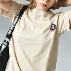 X-girl 半袖Tシャツ アプリコットのサムネイル