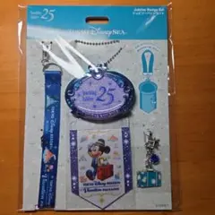 ディズニーシー 25周年 ジュビリーバッジセット バケパ バケーションパッケージ
