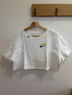 Nike クロップドTシャツ XL ホワイト