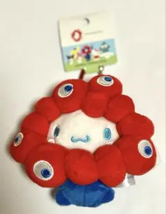 【サンリオ】ミャクミャクなりきりぬいぐるみ　シナモロール　万博