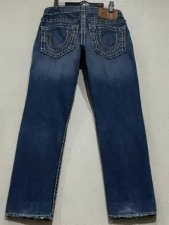 トゥルーレリジョン GENO SUPERT デニムパンツ インディゴ米国製