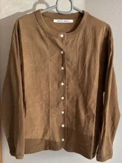 【plaisir du sabbatum】カーディガン カットソー長袖 ボタン付