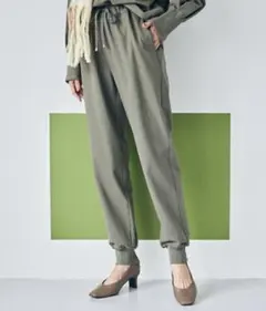 裏起毛 ジョガーパンツ