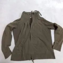 UNIQLO レディース パーカー L カーキ