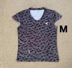 DIADORA レディーステニスウェア Ｔシャツ レディース グレー Ｍのサムネイル