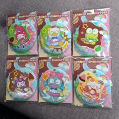 サンリオキャラクターズ ピンバッジ 6個セット