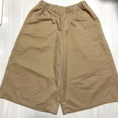 Cepo ベージュ厚めガウチョパンツ