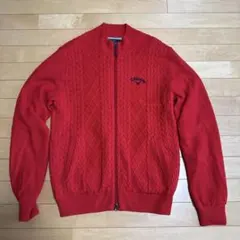 Callaway 赤 ニット セーター L