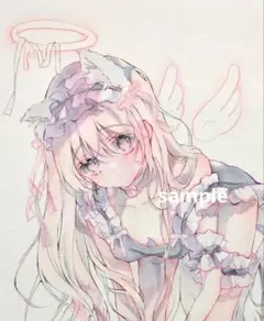 【原画】B5『ぼくと目が合うこの一瞬』