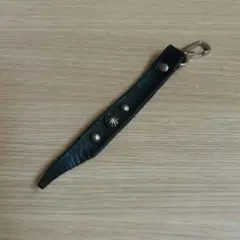 ナローベルト スタッズキーホルダー レザーキーホルダー ベルト キーホルダー