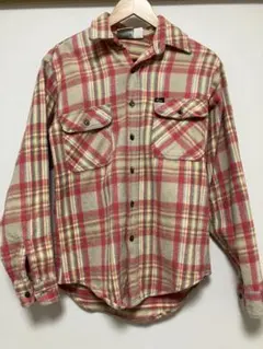 70s〜80s USA製　Prentiss ヴィンテージ　長袖ネルシャツ