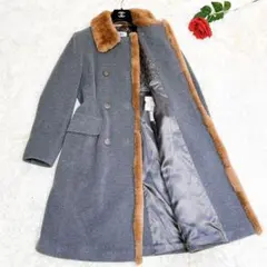 Max Mara 着丈91㎝ フォックス コート フード 本毛皮 L AA853 - メルカリ