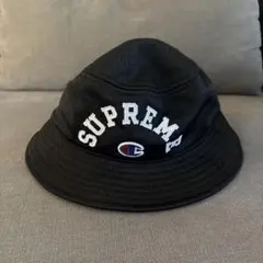 Supreme バケットハット ブラック S/M