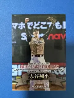 大谷翔平　セ・パ交流戦　非売品カード 大谷翔平 セ・パ交流戦 非売品カード - メルカリ