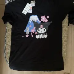 BUDEN SHOUTEN クロミ Tシャツ 富士山 桜 ブラック S