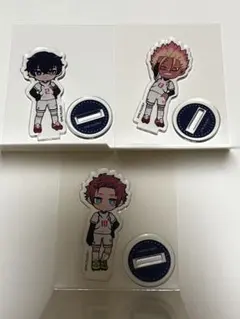 ブルーロック アクリルスタンド ダイソー 糸師冴 士道龍聖 オリヴァ愛空